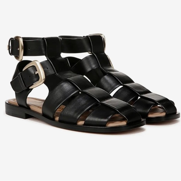 Sam Edelman Black Fisherman Sandals - Picture 8 of 8